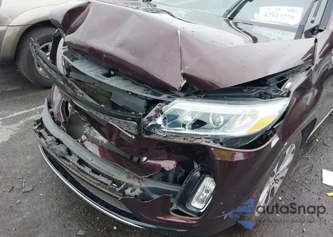 2014 Kia Sorento Sx V6 z USA, uszkodzony, nr VIN 5XYKWDA77EG496507